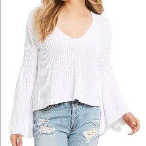 Free People Bell sleeve sweater